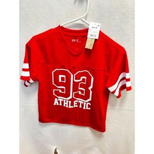 Anko Kids Red Athletic Jersey Style Shirt Size 10 Number 93